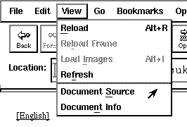 [Netscape $B$N(B View$B%a%K%e!<(B]